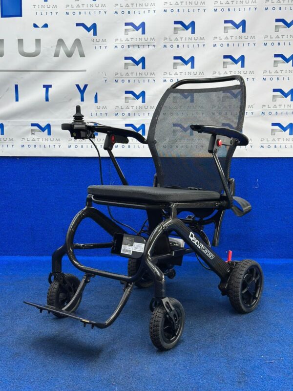 QUICKIE Q50 R LIGHTWEIGHT CARBON FIBRE ELECTRIC POWERCHAIR SCOOTER FOLDING 4MPH