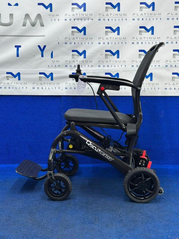 QUICKIE Q50 R LIGHTWEIGHT CARBON FIBRE ELECTRIC POWERCHAIR SCOOTER FOLDING 4MPH - Image 3