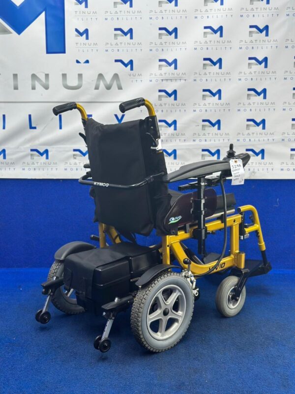 KYMCO VIVIO 4MPH RWD ELECTRIC TRANSPORTBALE FOLDABLE WHEELCHAIR POWERCHAIR 1298 - Image 4