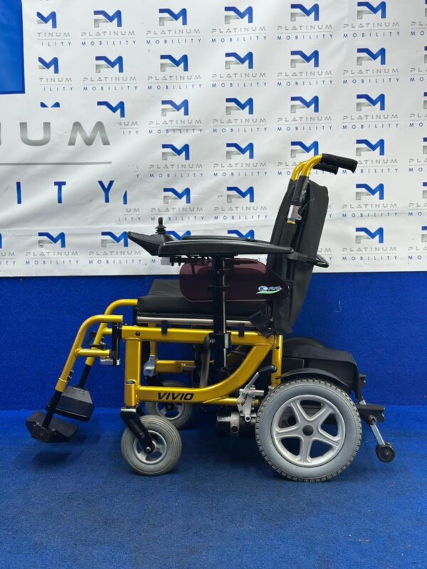KYMCO VIVIO 4MPH RWD ELECTRIC TRANSPORTBALE FOLDABLE WHEELCHAIR POWERCHAIR 1298 - Image 7