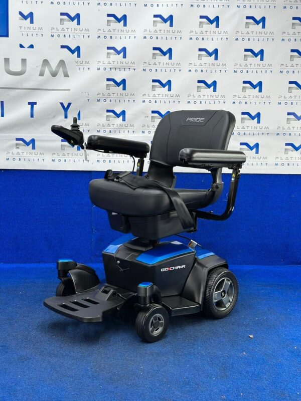 Pride Go Chair Powerchair – 4mph RWD Transportable Electric Wheelchair (1510) - Image 2