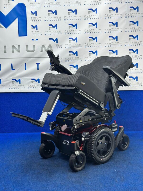Quickie Q300 M Mini Powerchair 6 mph Riser Electric Wheelchair by Sunrise (1474) - Image 4